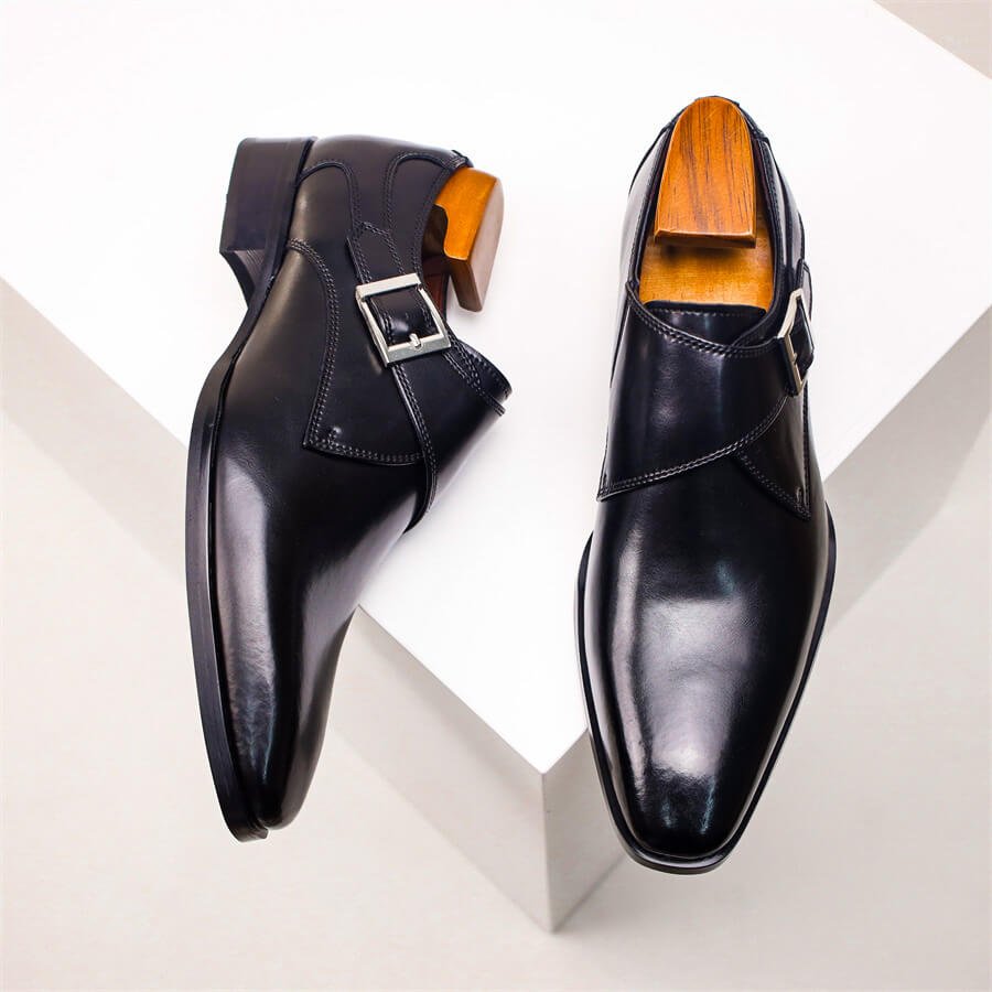 Italienische Leder Anzugschuhe Herren Elegant Business