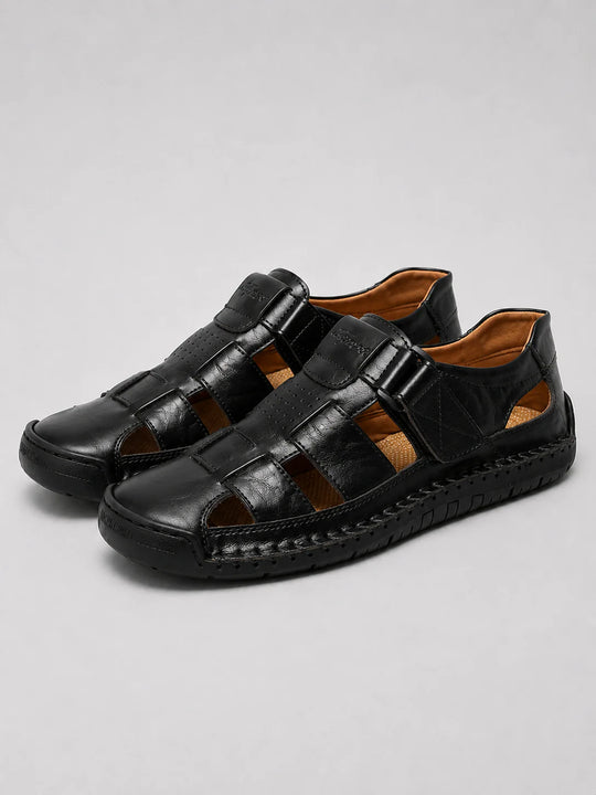 Herren-Ledersandalen | Leichte Sommerschuhe