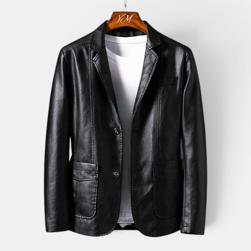 Herren Premium-Lederjacke – Jennoir