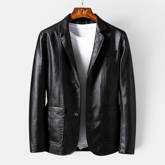 Herren Premium-Lederjacke – Jennoir