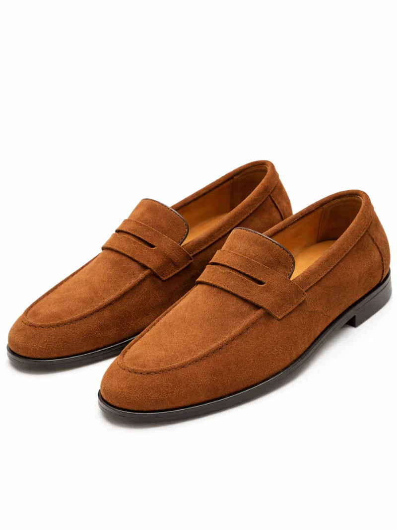 Herren Wildleder-Fahrloafer | Leichter Slipper