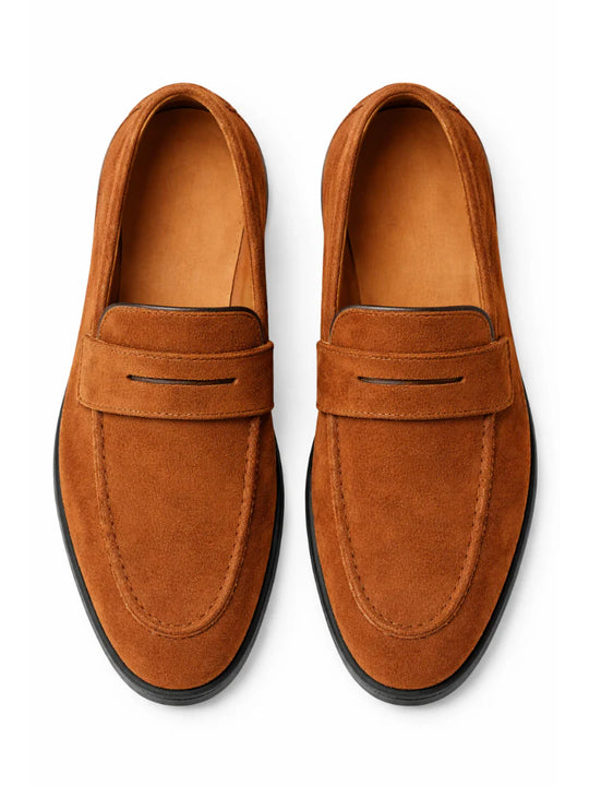 Herren Wildleder-Fahrloafer | Leichter Slipper