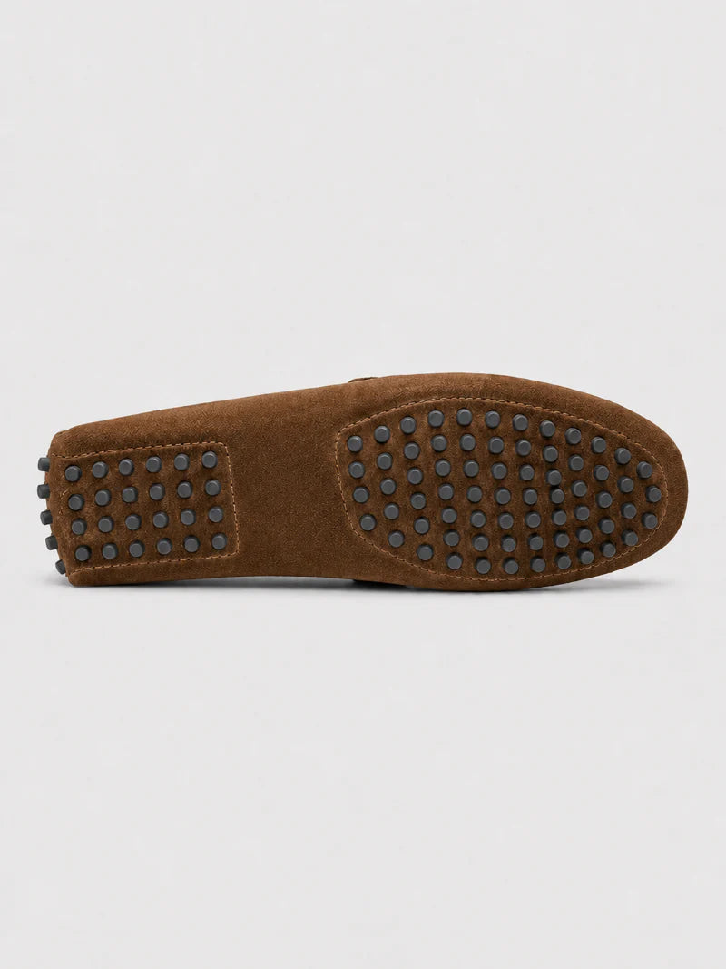 Herren Wildleder-Penny-Loafer | Klassische Slipper