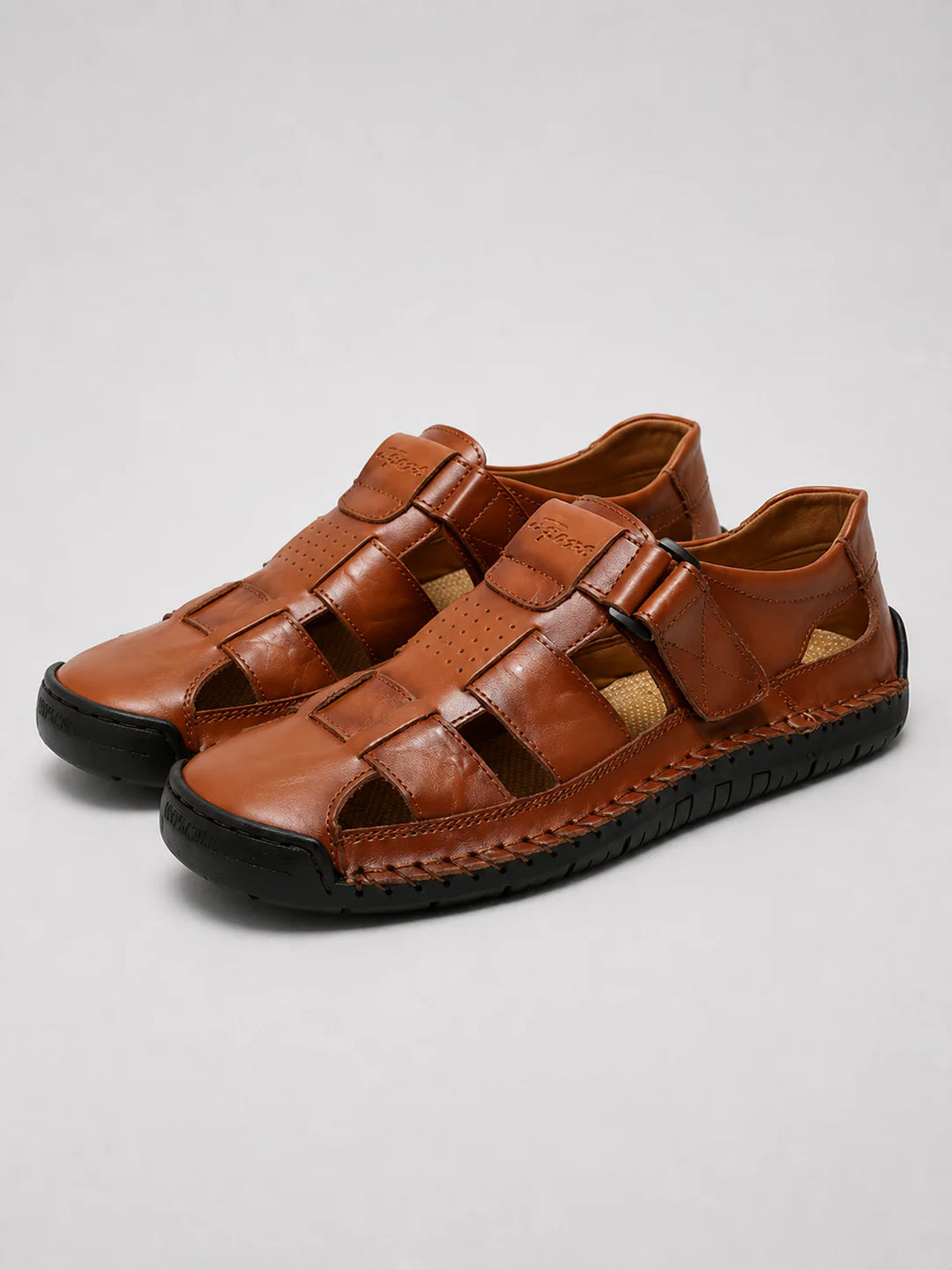 Herren-Ledersandalen | Leichte Sommerschuhe