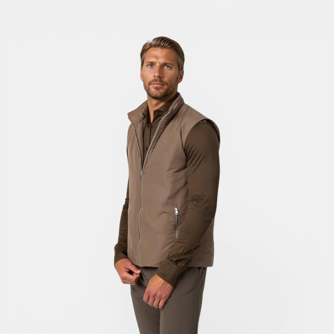Herren Gesteppte Leichte Weste – Jennoir