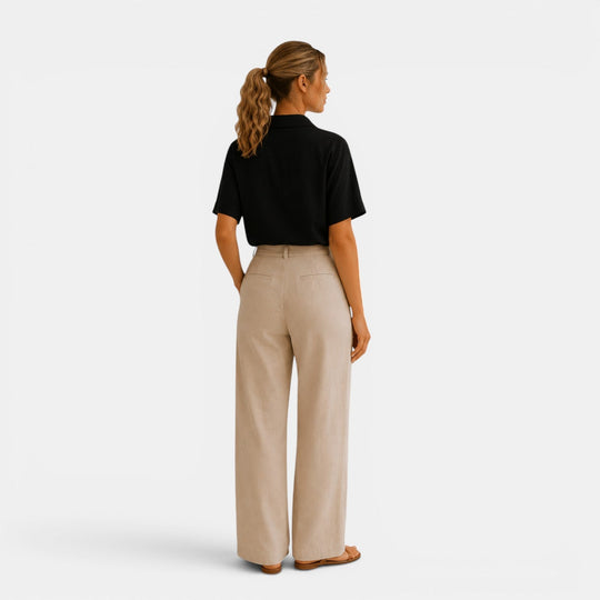 Bluse Damen Kurzarm Locker Knopfleiste Sommer