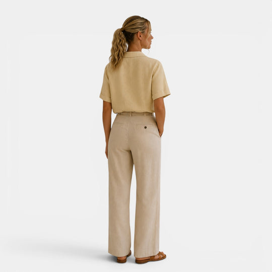 Bluse Damen Kurzarm Locker Knopfleiste Sommer