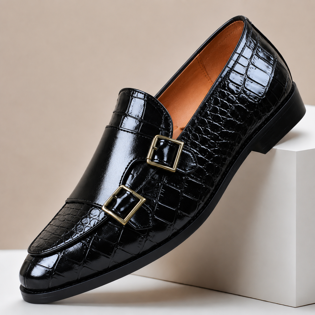 Echtleder Loafer Herren Slip-On Elegant Slipper Schuhe