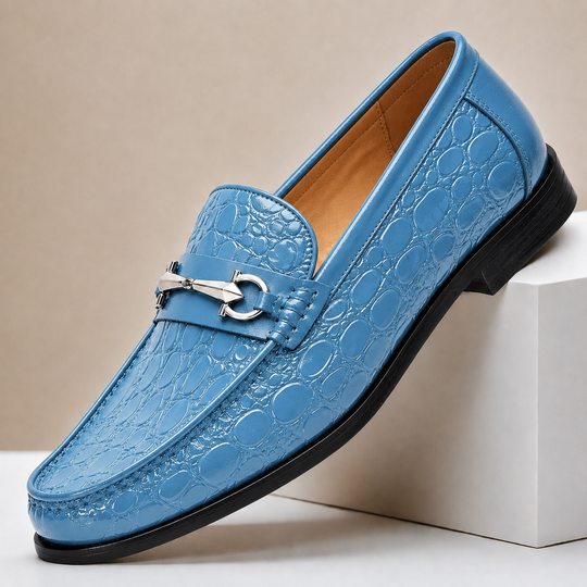 Rindsleder Loafer Herren Slip-On Casual Komfort Slipper