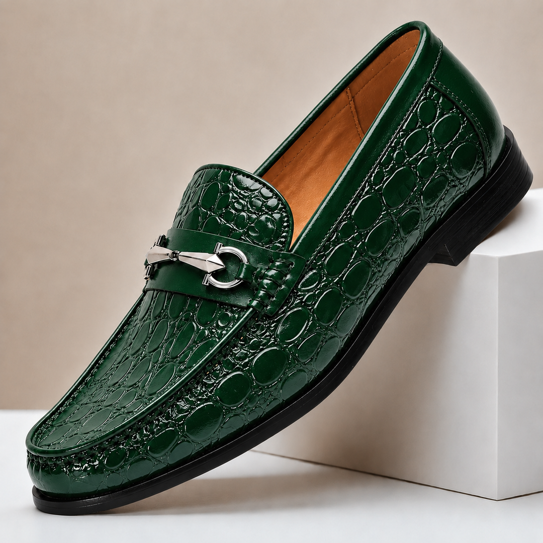 Rindsleder Loafer Herren Slip-On Casual Komfort Slipper