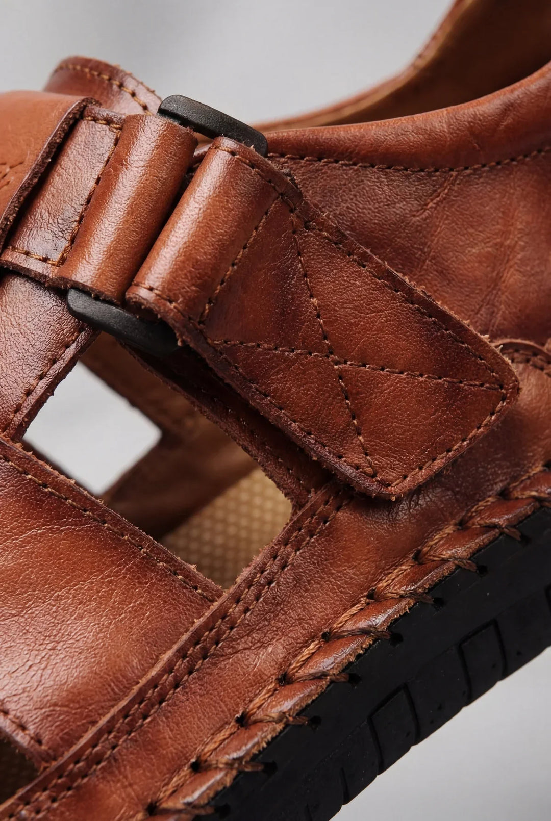 Herren-Ledersandalen | Leichte Sommerschuhe