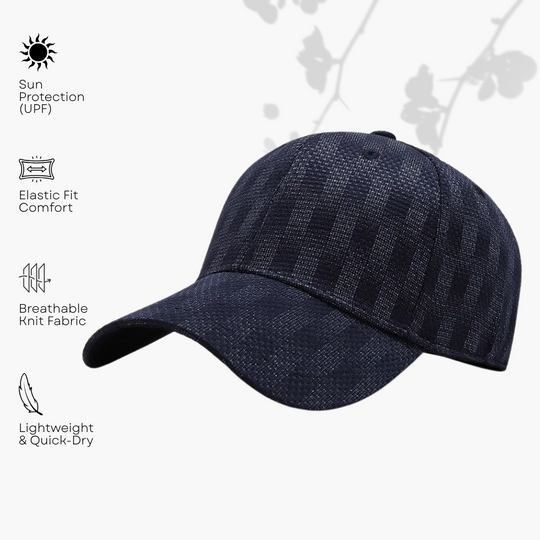 Karierte Signature Cap Herren Baseball Kappe Streetwear