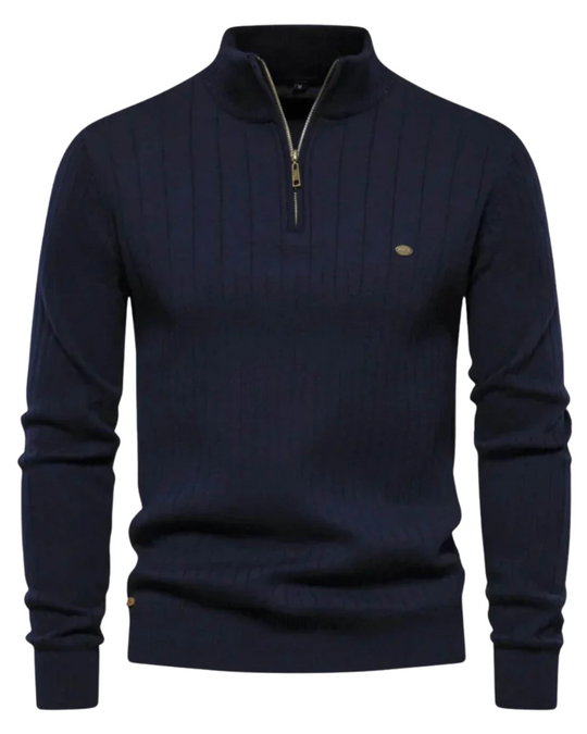 Premium Komfort Pullover Herren Strickpullover Basic