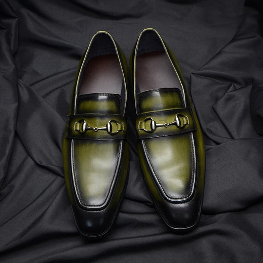 Weiche Rindsleder Loafer Herren Slip-On Gepolstert