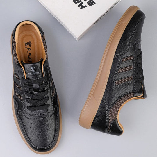 Echtleder Low-Top Sneaker Herren Retro Alltag Bequem