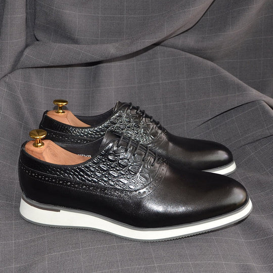 Polierte Rindsleder Oxford Herren Business Anzugschuhe