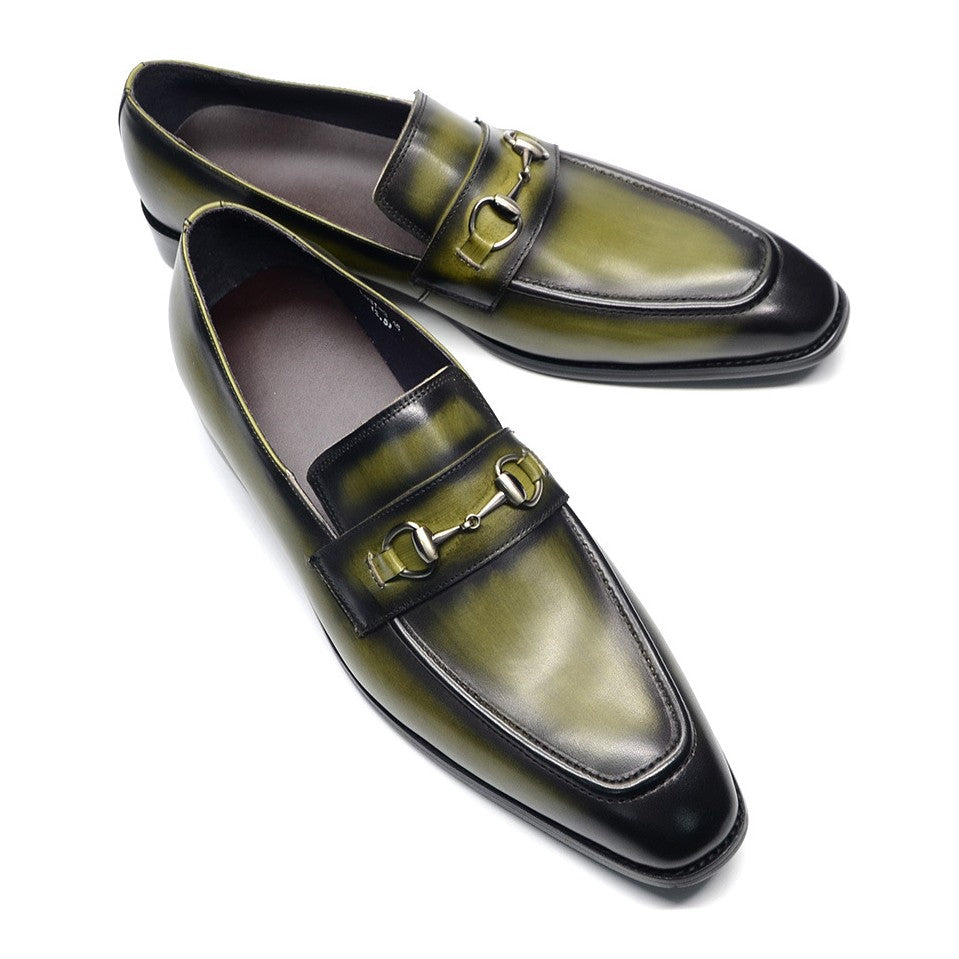 Weiche Rindsleder Loafer Herren Slip-On Gepolstert