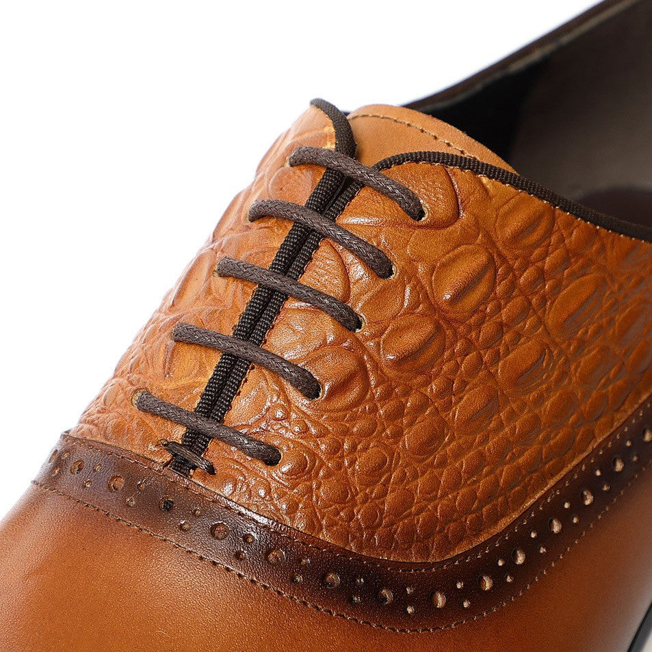Polierte Rindsleder Oxford Herren Business Anzugschuhe