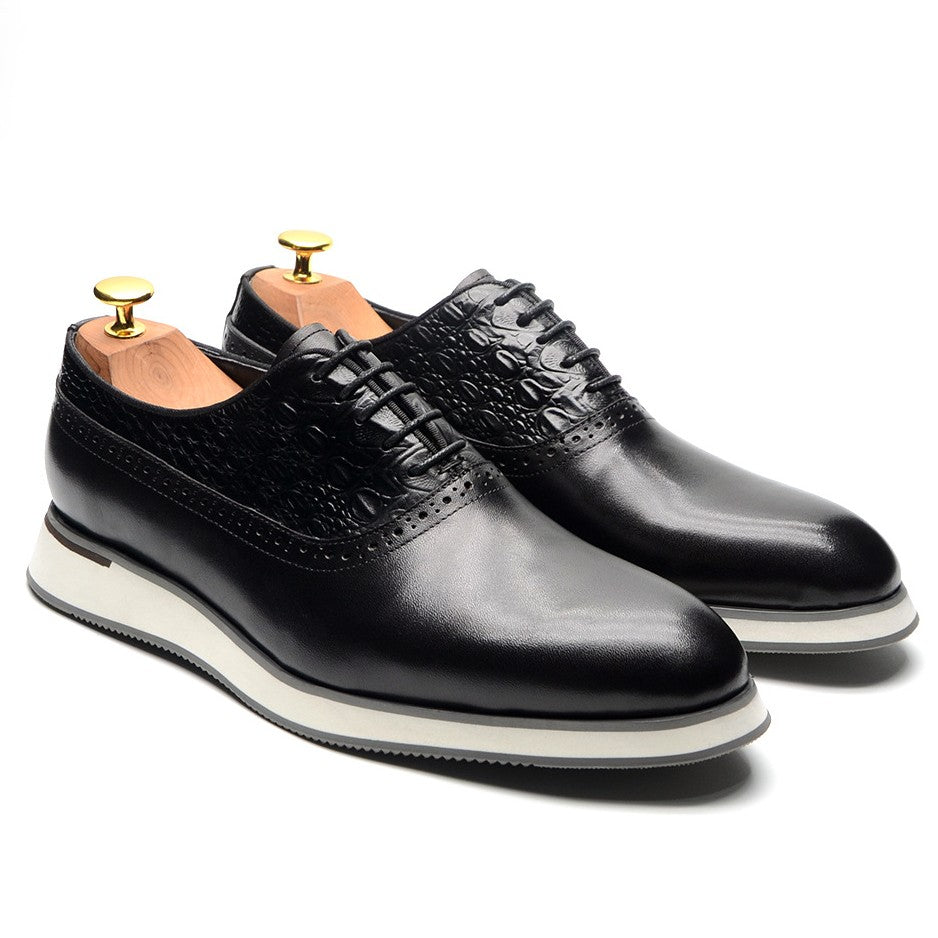 Polierte Rindsleder Oxford Herren Business Anzugschuhe