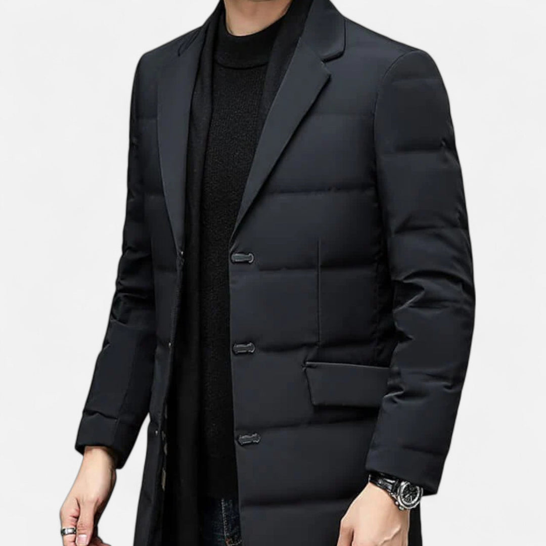 Herren Old-Money-Daunenjacke – Jennoir