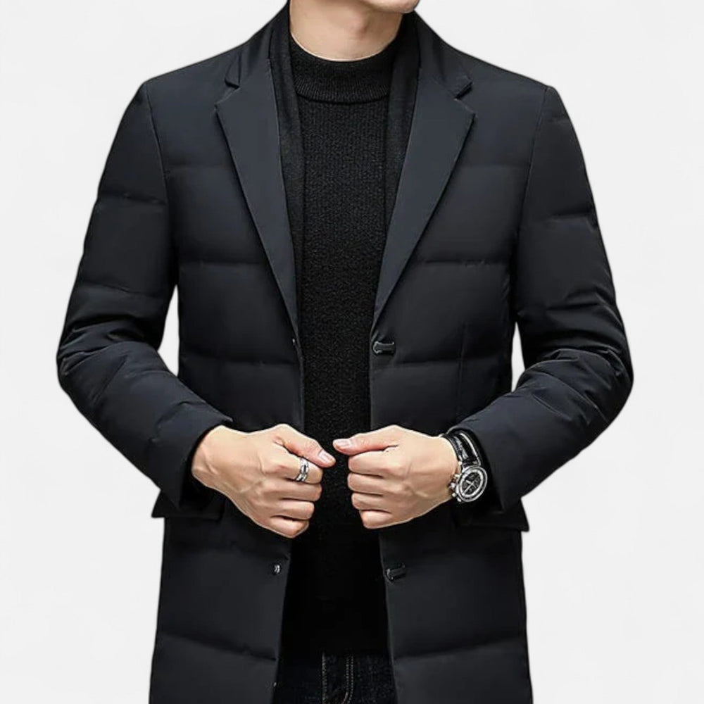 Herren Old-Money-Daunenjacke – Jennoir