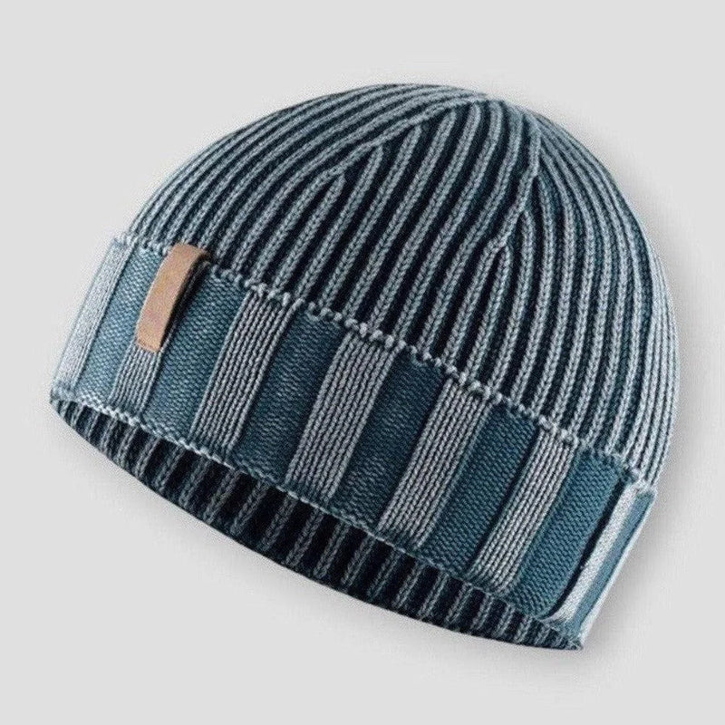 Strick Beanie Herren Wintermütze Vintage Warm Mütze
