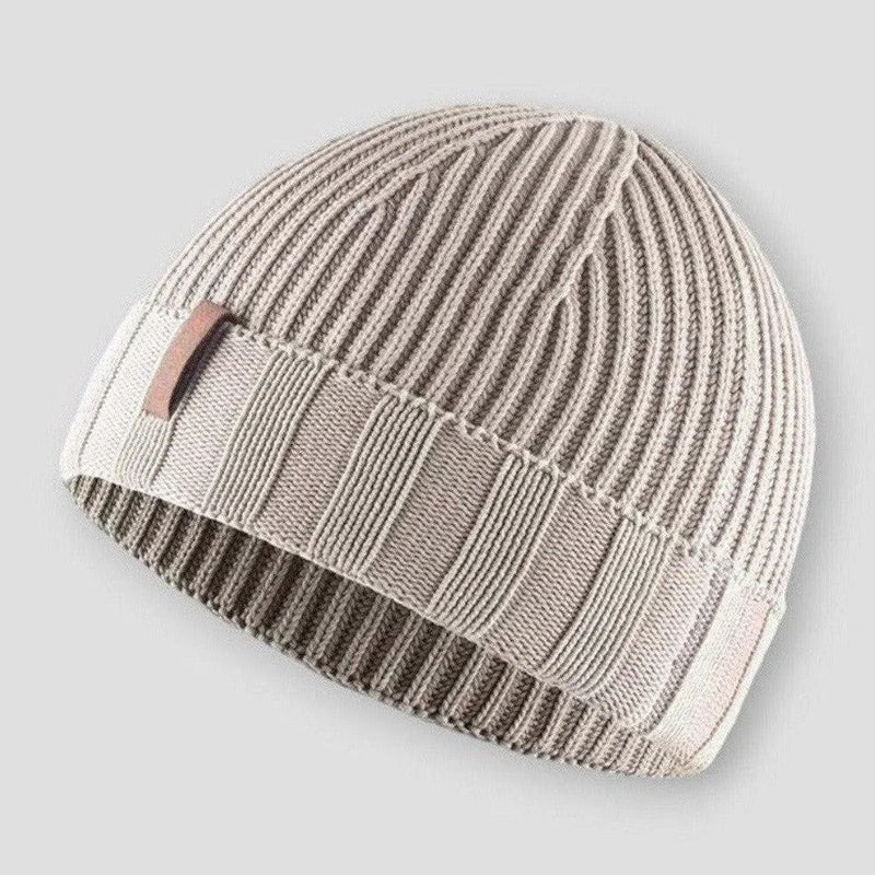 Strick Beanie Herren Wintermütze Vintage Warm Mütze