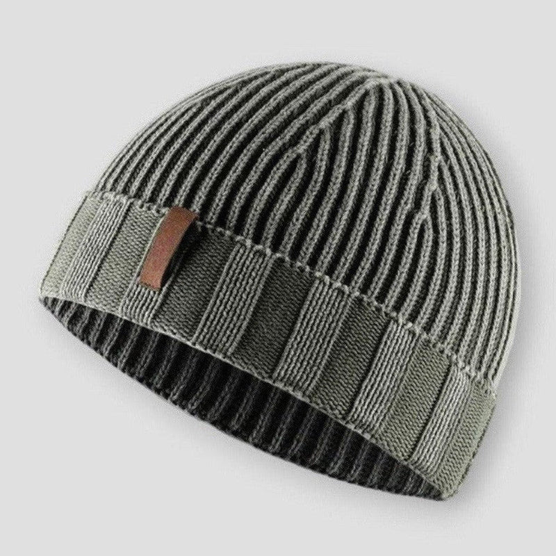 Strick Beanie Herren Wintermütze Vintage Warm Mütze