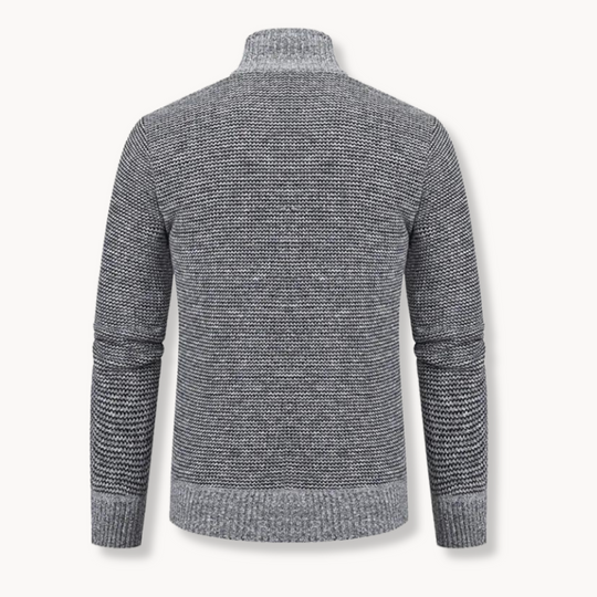 Jacquard Strick Pullover Herren Strickpullover Warm