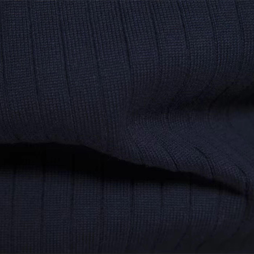 Premium Komfort Pullover Herren Strickpullover Basic