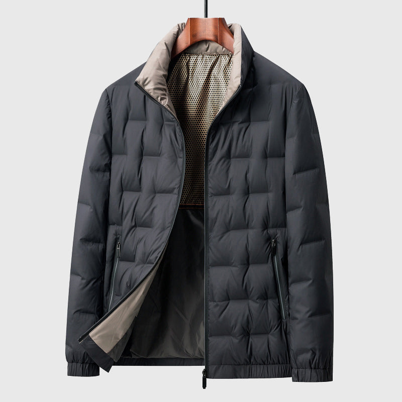 Daunen Steppjacke Herren Winter Warm Outdoor Parka