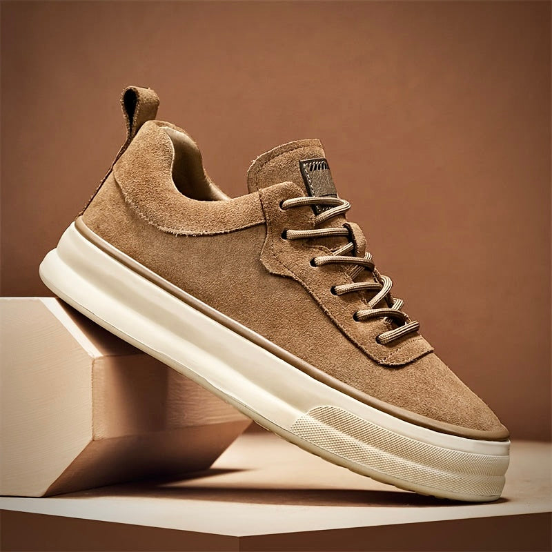 Wildleder Sneaker Herren Gummisohle Urban Gepolstert