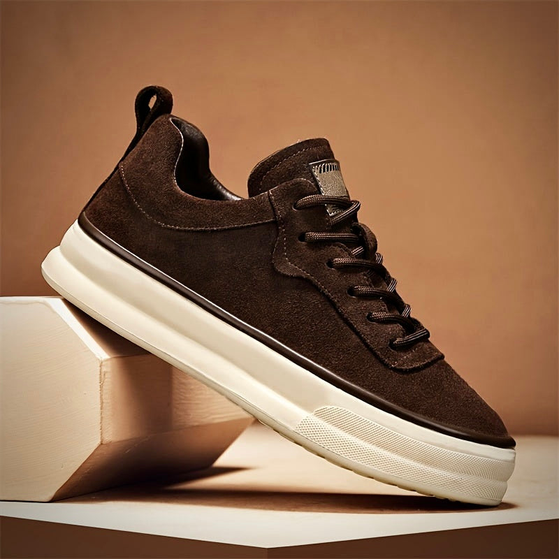 Wildleder Sneaker Herren Gummisohle Urban Gepolstert