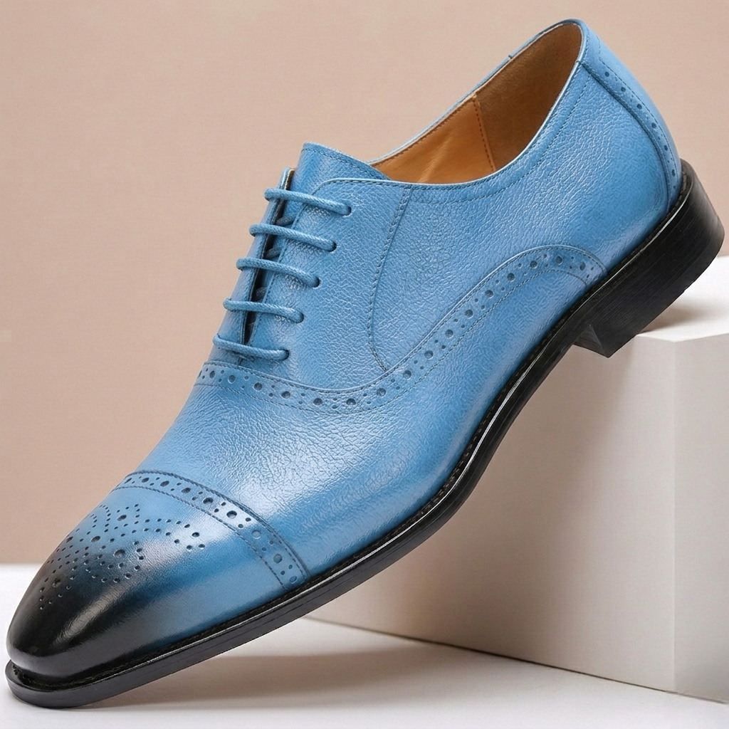Rindsleder Schuhe Herren Business Elegant Anzugschuhe