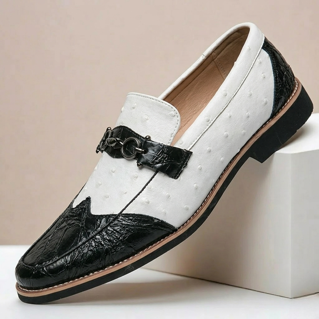 Echtleder Loafer Herren Business Elegant Anzugschuhe