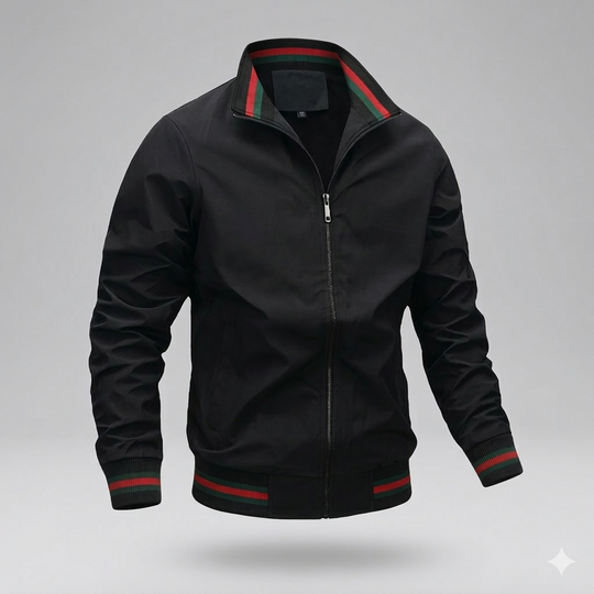 Leichte Sommerjacke Herren Zip Atmungsaktiv Casual