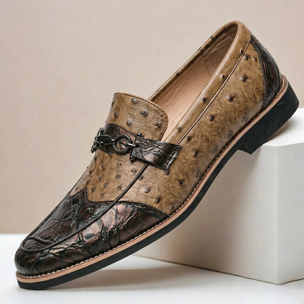 Echtleder Loafer Herren Business Elegant Anzugschuhe