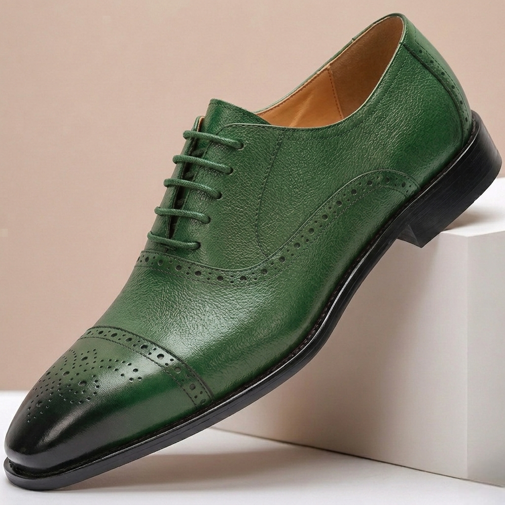 Rindsleder Schuhe Herren Business Elegant Anzugschuhe