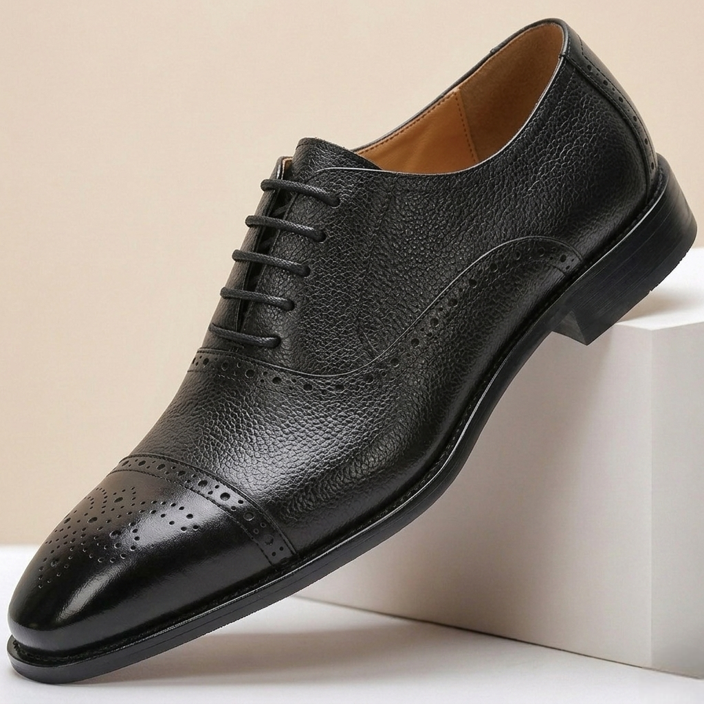 Rindsleder Schuhe Herren Business Elegant Anzugschuhe