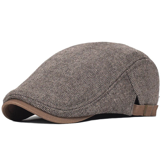 Klassische Baskenmütze Herren Elegant Barett Vintage