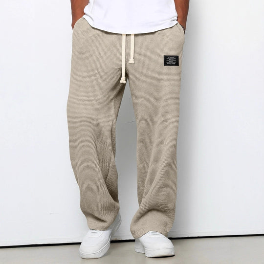 Relaxed Fit Hose Herren Atmungsaktiv Casual Stoffhose