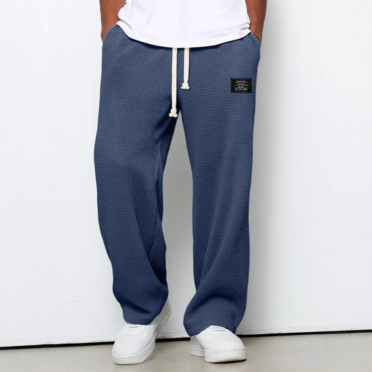 Relaxed Fit Hose Herren Atmungsaktiv Casual Stoffhose