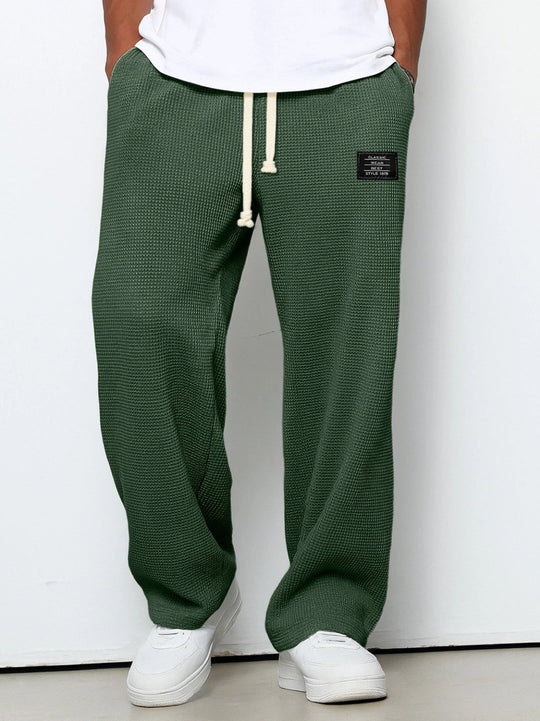 Relaxed Fit Hose Herren Atmungsaktiv Casual Stoffhose