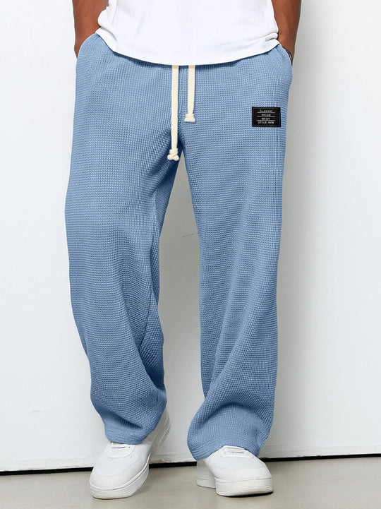 Relaxed Fit Hose Herren Atmungsaktiv Casual Stoffhose