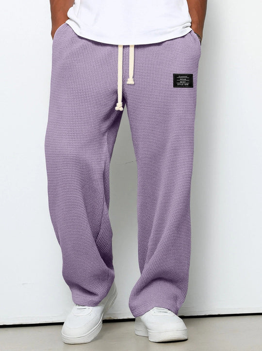 Relaxed Fit Hose Herren Atmungsaktiv Casual Stoffhose