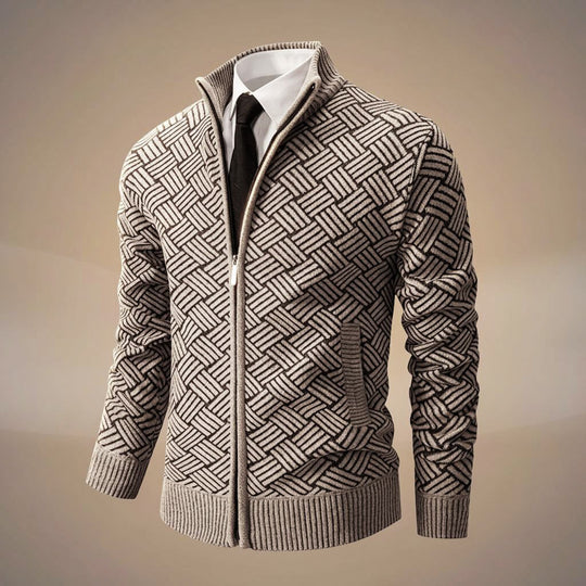 Baumwoll Jacke Herren Elegant Casual Übergangsjacke
