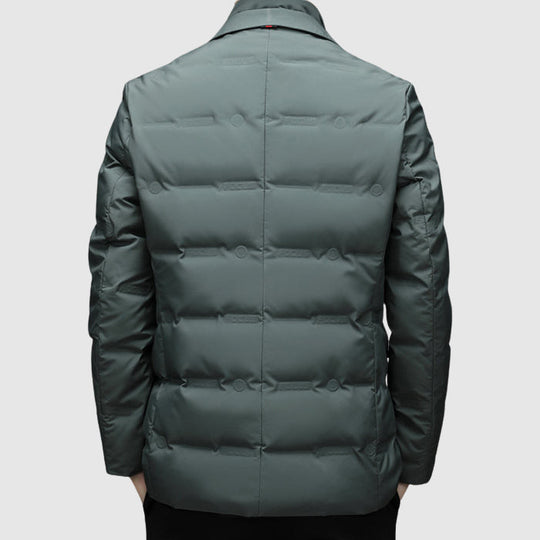 Steppjacke Herren Daunen Winter Warm Puffer Elegant
