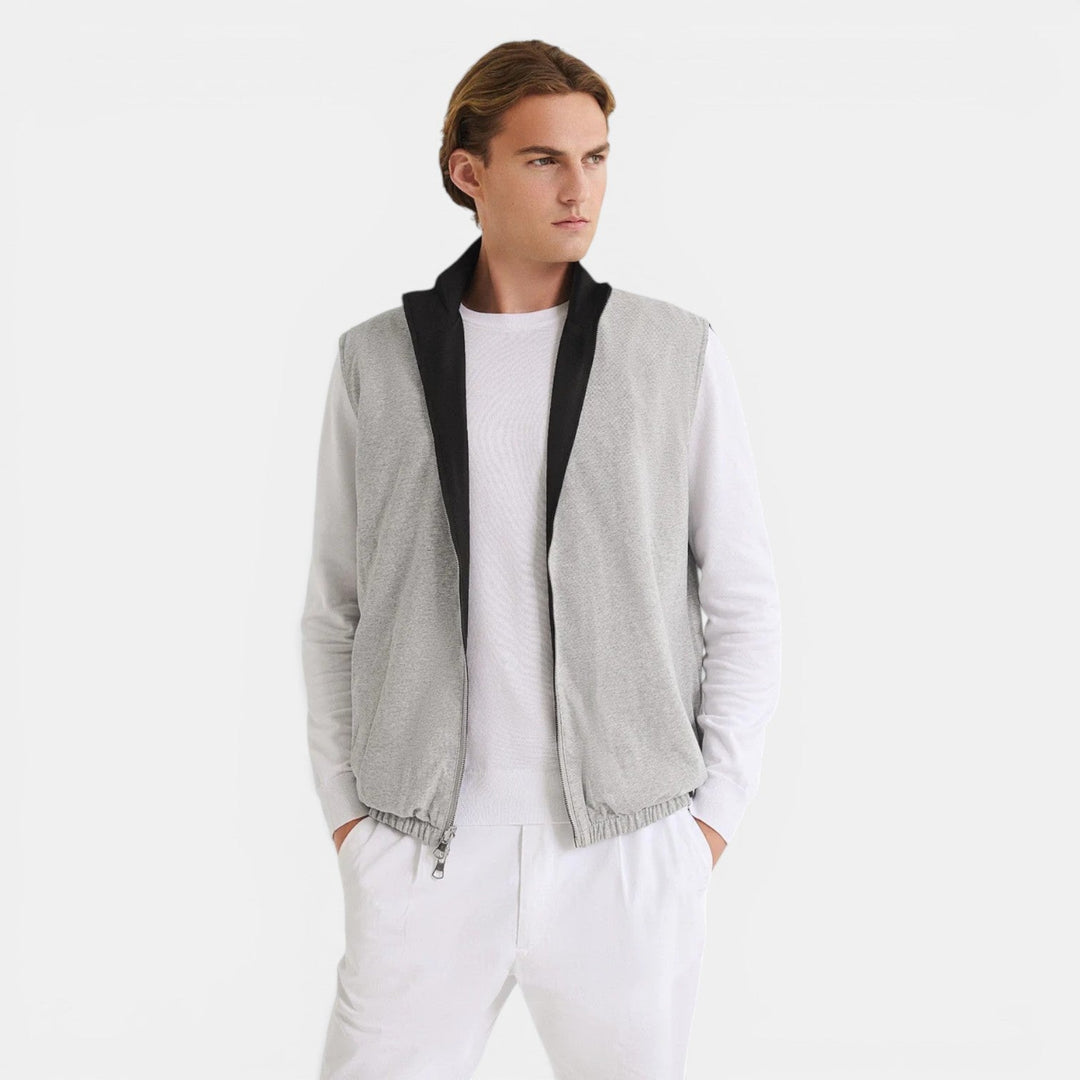 Herren Klassische Wendeweste – Jennoir