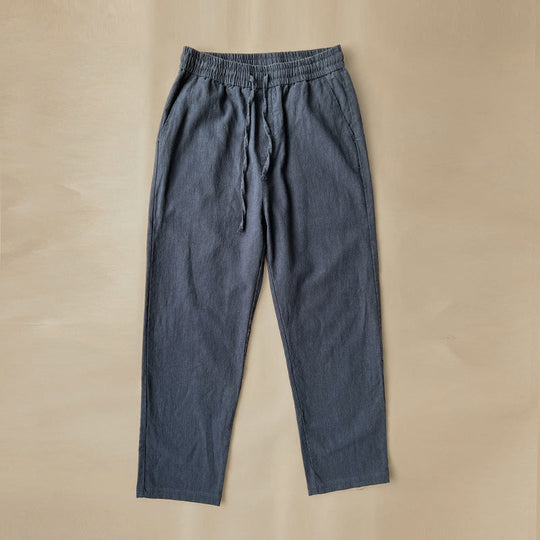 Herren Leinenhose mit Kordelzug – Lockere Sommerhose