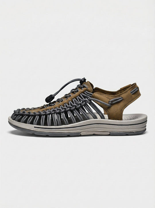Geschlossene Cut-Out Sandalen Herren Sommer Outdoor